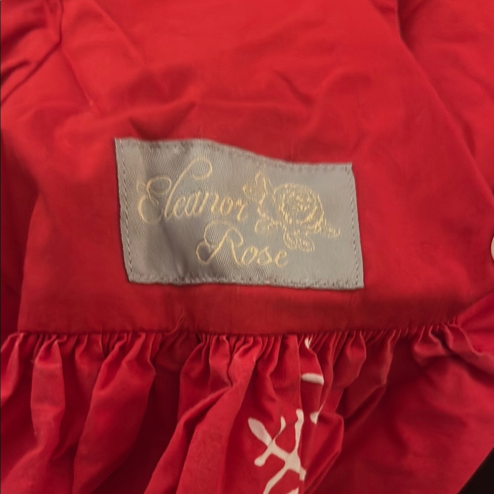 Eleanor Rose Ruched Red Formal Dress